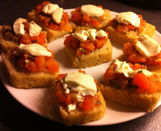 TAPAS - bruschetta