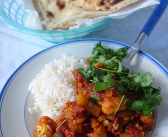 Aloo Gobi – indisk vegetarrett med blomkål og poteter