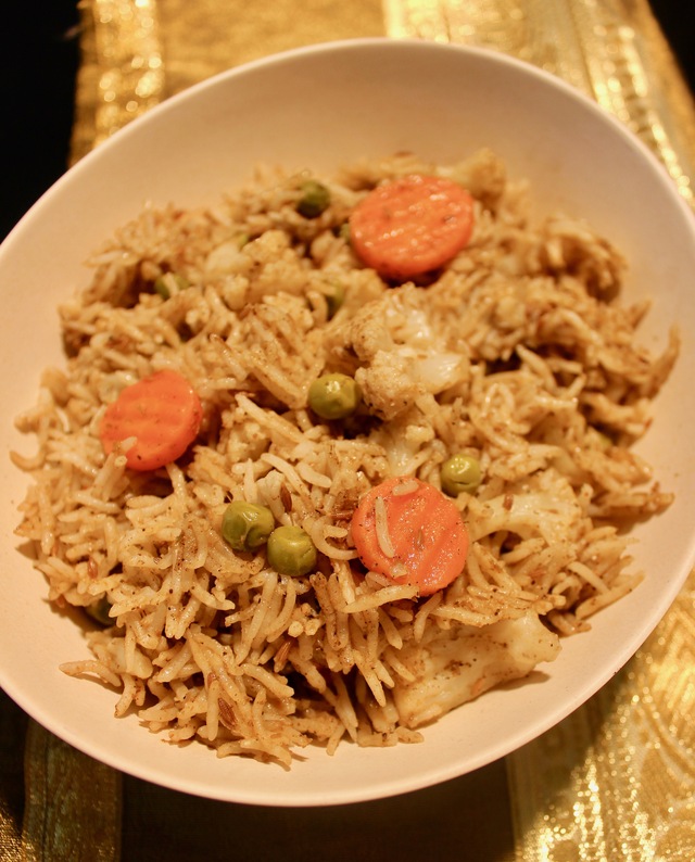 Hariyala chawal // Koriander ris
