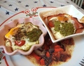 Egg med pesto