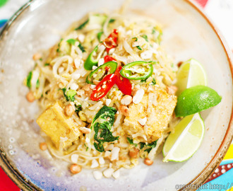 Oppskrift på atter en form for Pad Thai