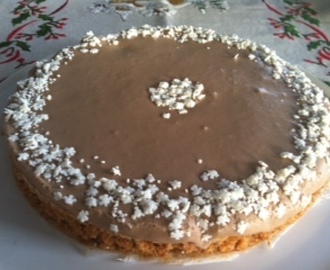 Marsipan- og Nougat Kake / Marzipan- and Nougat Cake