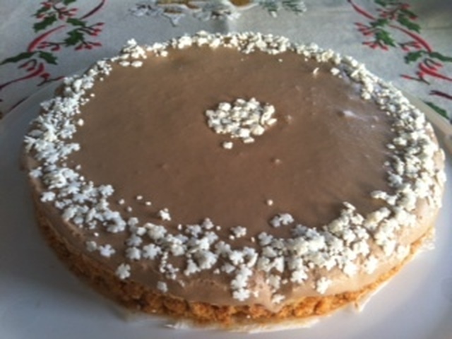 Marsipan- og Nougat Kake / Marzipan- and Nougat Cake