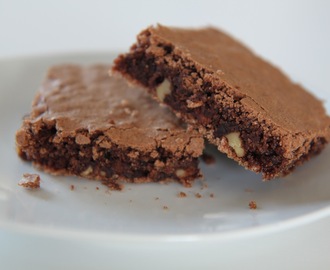 Gluten og melkefri brownies