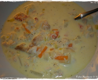 Fiskesuppe - lavkarbo ♥