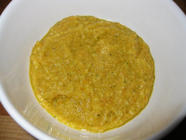 Barnemat - kylling/søtpotetgryte med couscous
