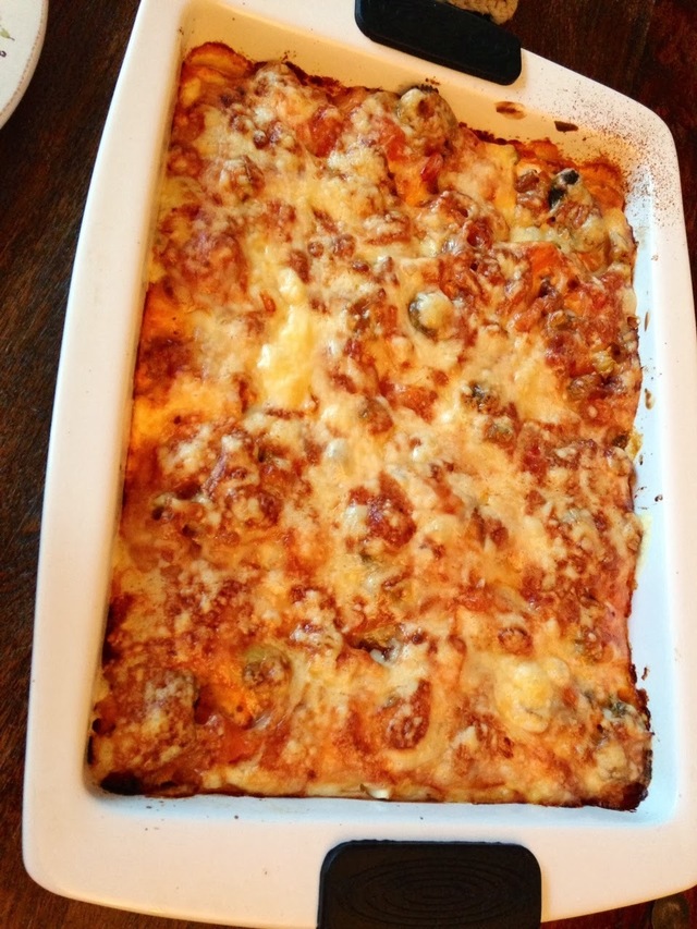 God og sunn lasagne
