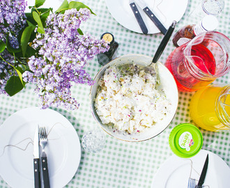 Oppskrift: Lett potetsalat til grillmaten