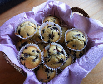 Blueberry muffins