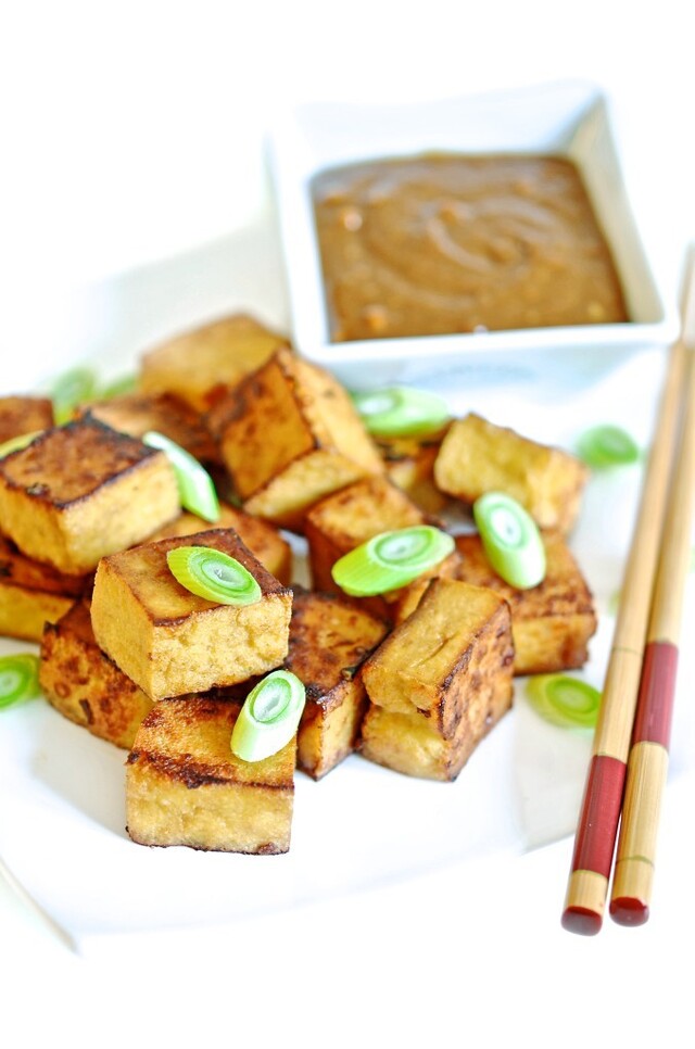 Marinert tofu