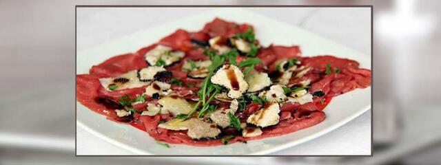 Carpaccio av oksefilet