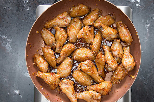 You'll Definitely Want To Dive Into A Bucket Of These Honey Garlic Chicken Wings