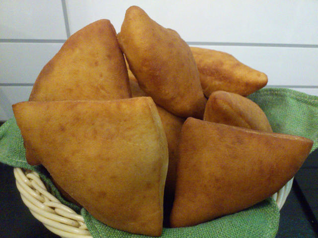 Mahambri frityrstekte hvetebiter