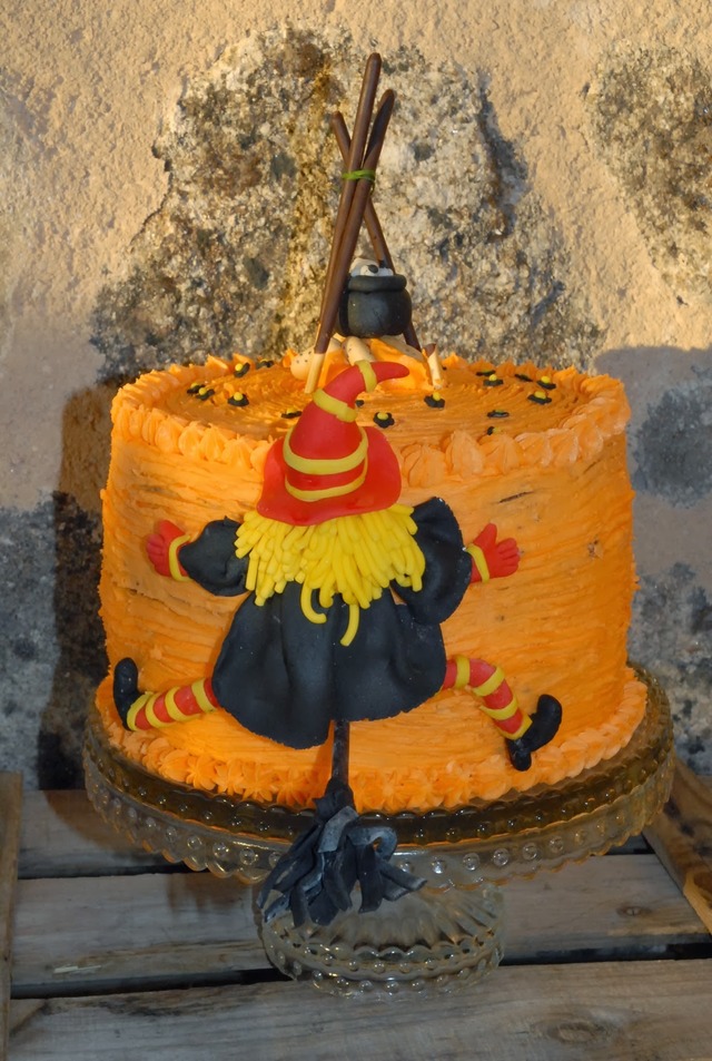 Halloween heksekake