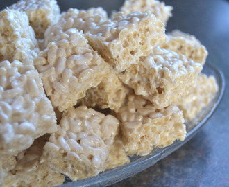 Hvordan lage Rice crispie treats