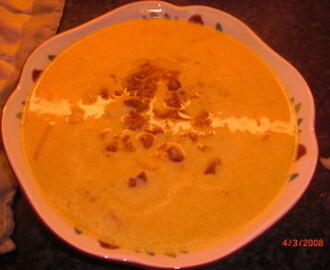 Kremet kyllingsuppe