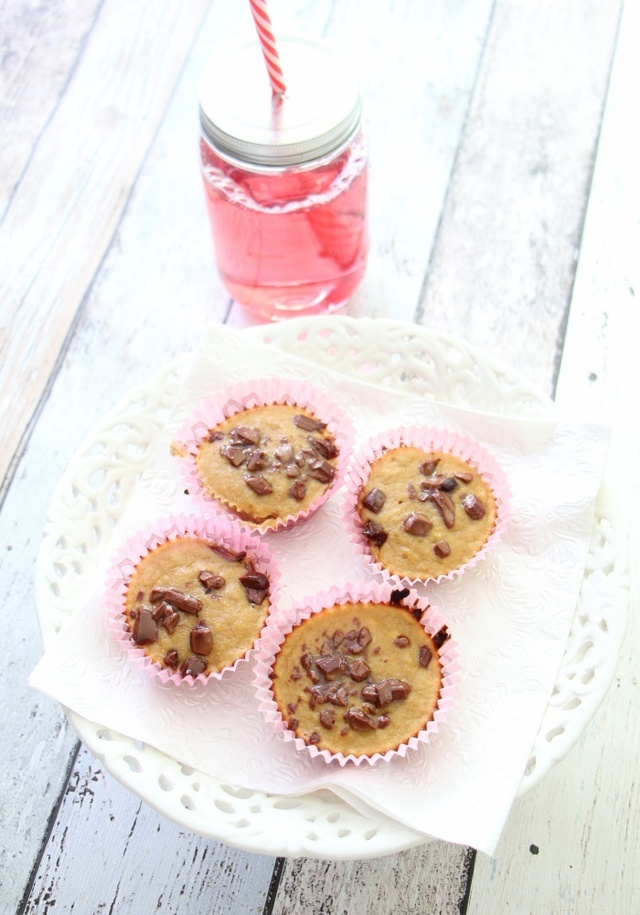 Bananmuffins med sjokolade