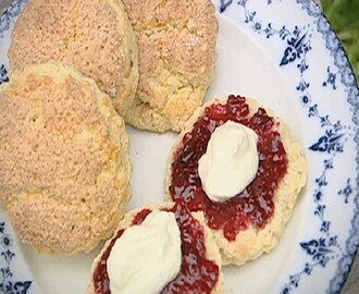 Luftige søte scones