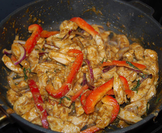 Kyllingfajitas