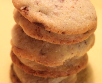 Cookies med Kvikklunsj og appelsin