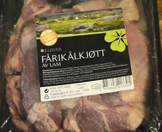 Test: Fårikålkjøtt fra Kløver og Bunnpris