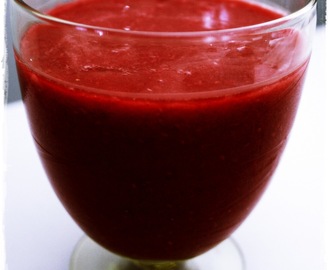 Bringebærsmoothie  ♥