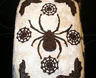 Halloween Edderkoppkake / Halloween Spider Cake