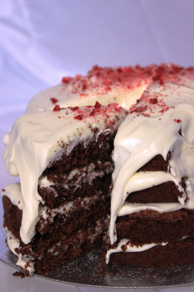 Sjokoladekake med rødbeter...