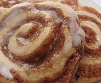 Verdens enkleste kanelsnurrer; Sukkerfri og proteinrike.