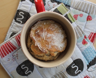 No-Knead Cupbreads