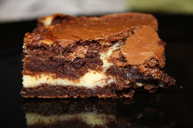 Chocolate cream cheese brownies - Oppskrift