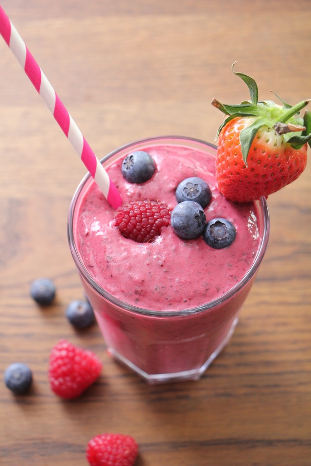 Very berry smoothie