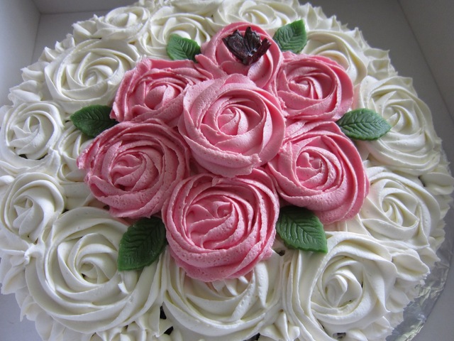 Rose swirls / Rose kake