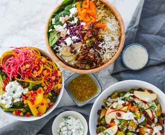 Buddha bowls / fargerike salater