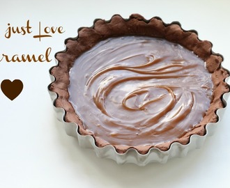 Dark Chocolate Caramel Tart