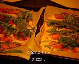 Kjærleiks-pizza..