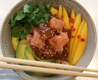 Poké bowl - sushi med ny vri