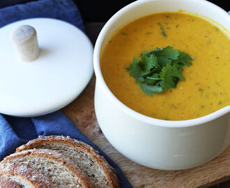 Gulrotsuppe med ingefær 