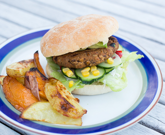 Linserburger! Perfekt på grillen eller i stekepanna