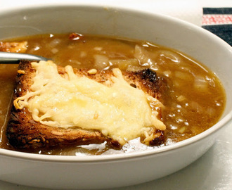 Fransk løksuppe