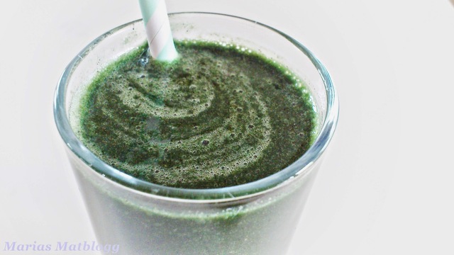 Grønn og mild smoothie