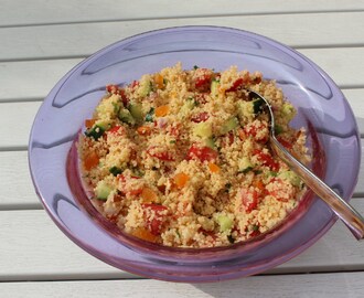 Tabbouleh med yoghurtdressing