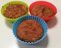 Eplemuffins med kokosmel