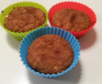 Eplemuffins med kokosmel