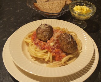 Homemade meatballs