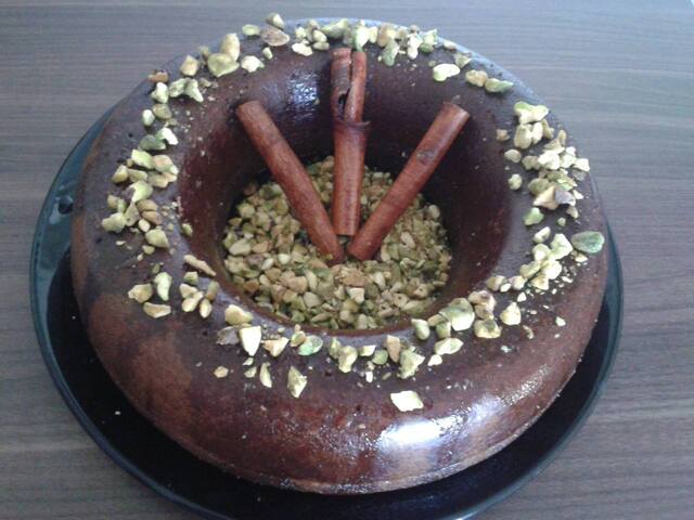 Tunisisk Sitrus & Mandel Kake
