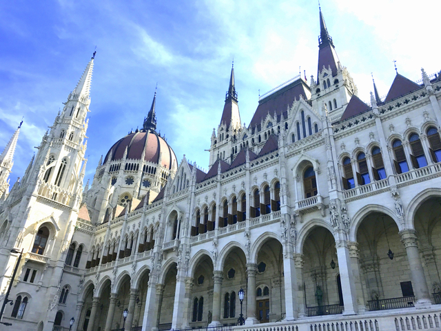 Vakre bygninger og dårlig service i Budapest