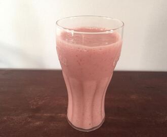 Jordbær-fristelse: Superskjønn smoothie