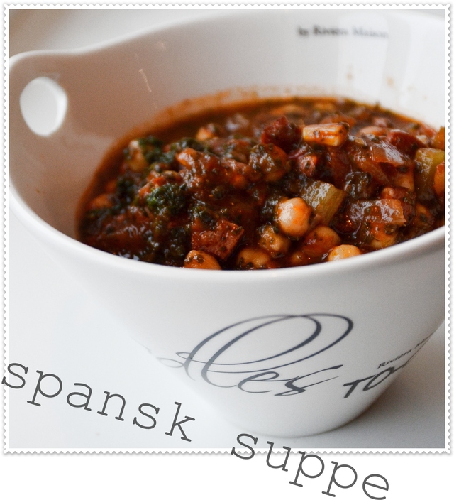 deilig spansk suppe