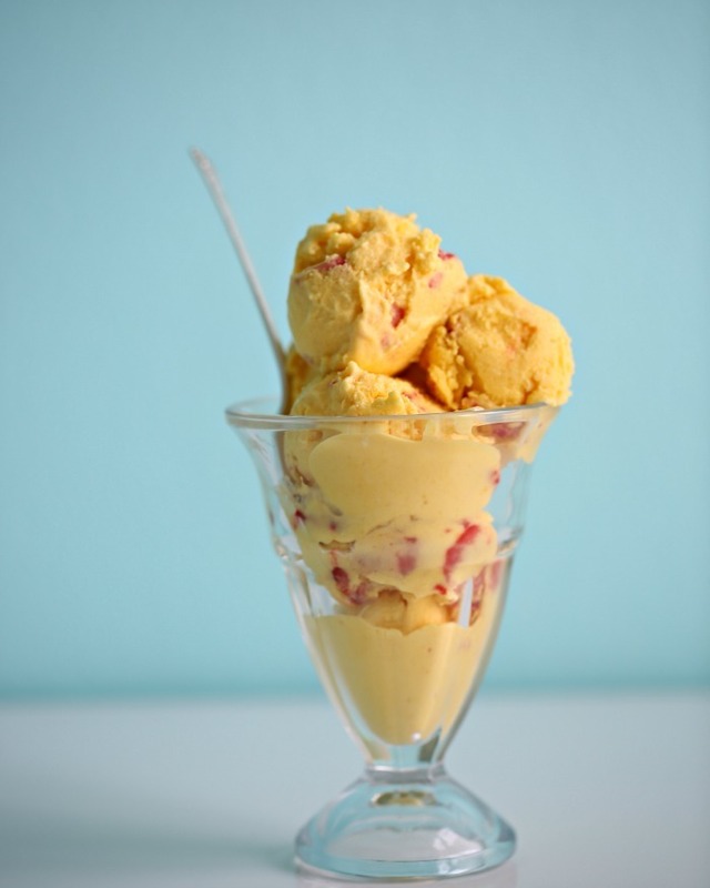 Creamy Mango Ice Cream sorbet